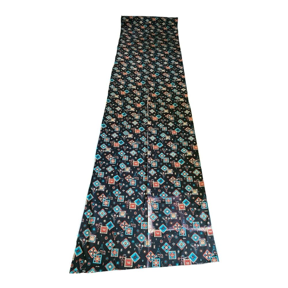 Vintage Cranston Print Works Southwestern Cotton Fabric Aztec Tribal Print READ